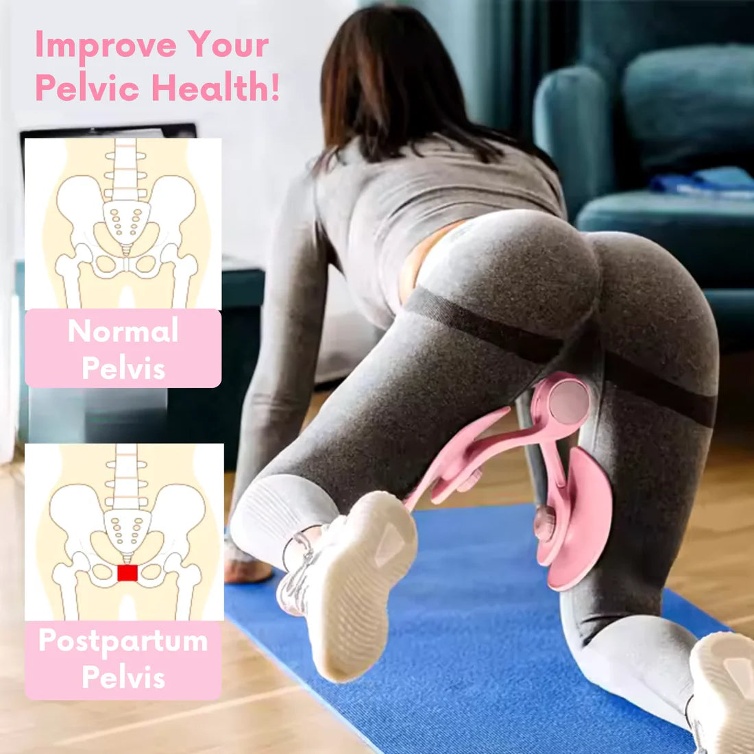 Inner Thigh & Pelvic Floor Muscle Exercise Pilates