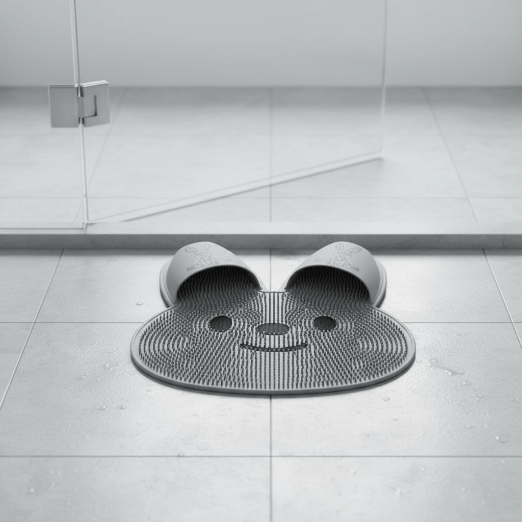 FlexScrub™ - Silicone Shower Foot Scrubber