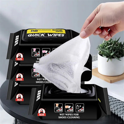 Instant Shoe Cleaning Wipes