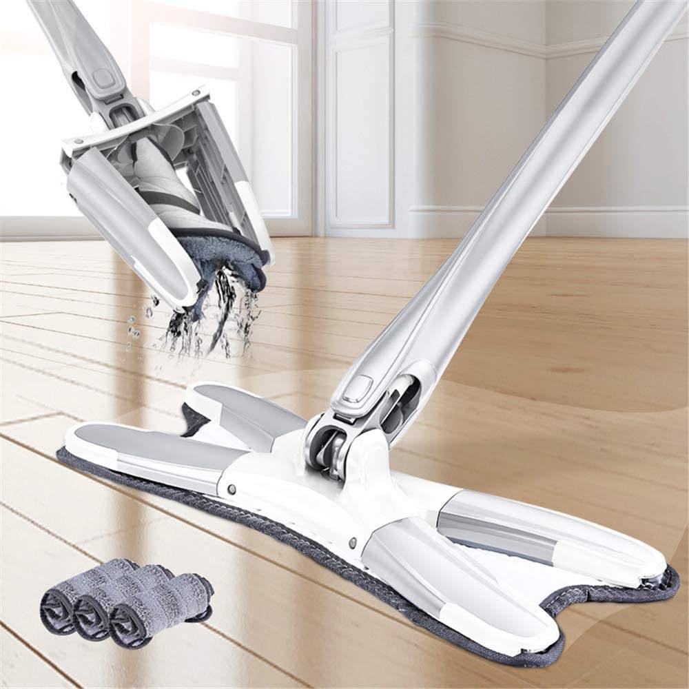X-Type Microfiber Mops for Floor Cleaning