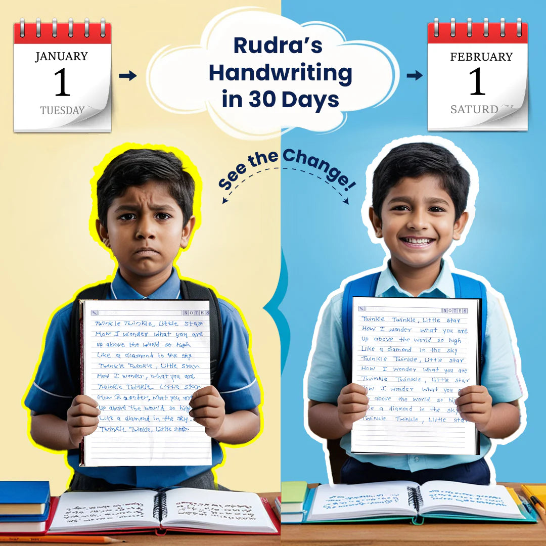 Reusable Notebooks for Handwriting & Learning Skills Improvement