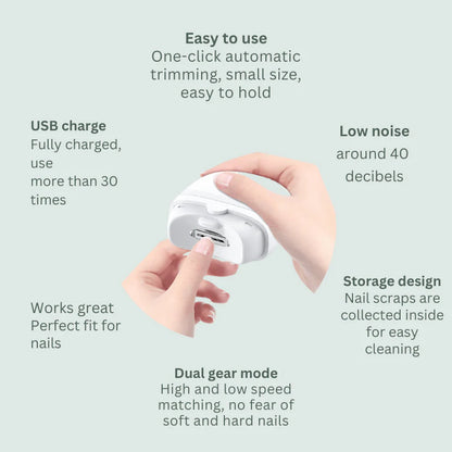 Rechargeable Electric Nail Clipper